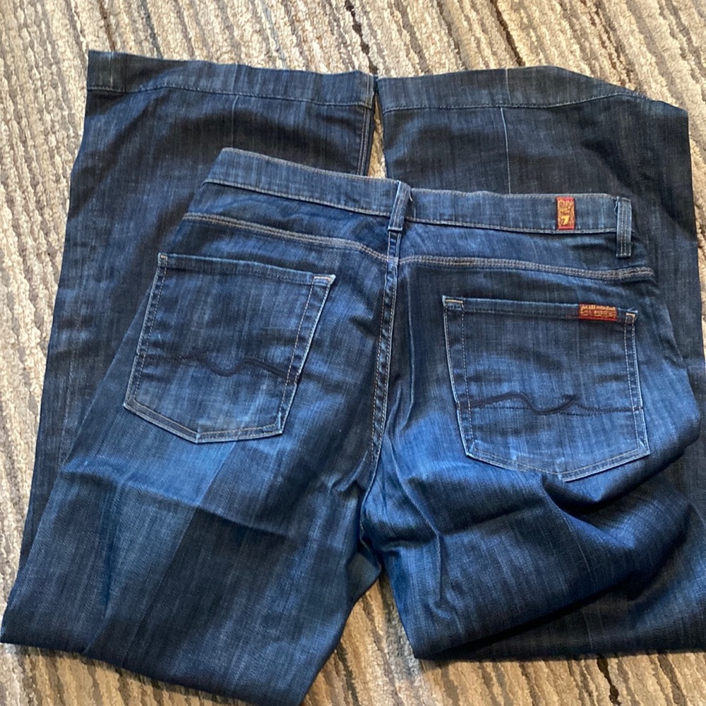 7 for all mankind ginger style trouser jeans